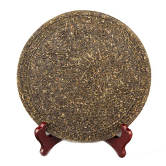 HelloYoung 400g Puerh Tea Craft Ornaments Carving Craft Tea Cake The Horse Ancient Road Gift Cha