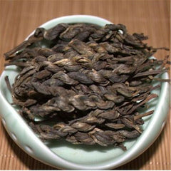 HelloYoung Yunnan Snowy Handmade Plait  Puer Tea Raw Pu-Erh Tea Healthy Food Puer Green Tea