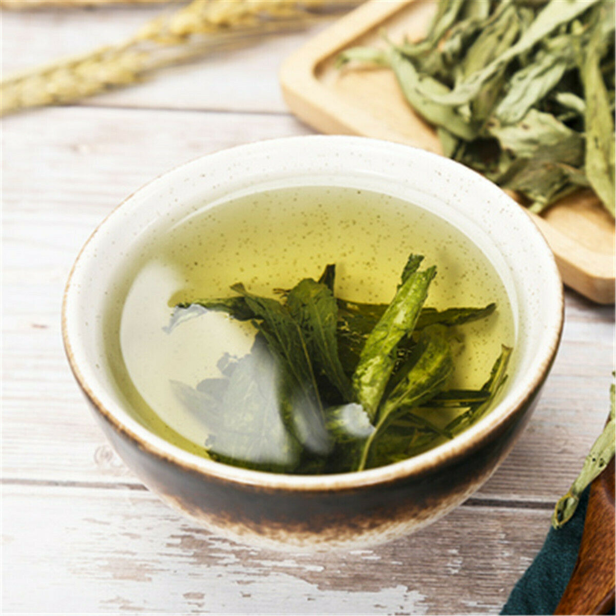HelloYoung 500g Pure Natural Stevia Leaf Rebaudiana Stevia Tea Herbal Tea Loose Leaves Tea