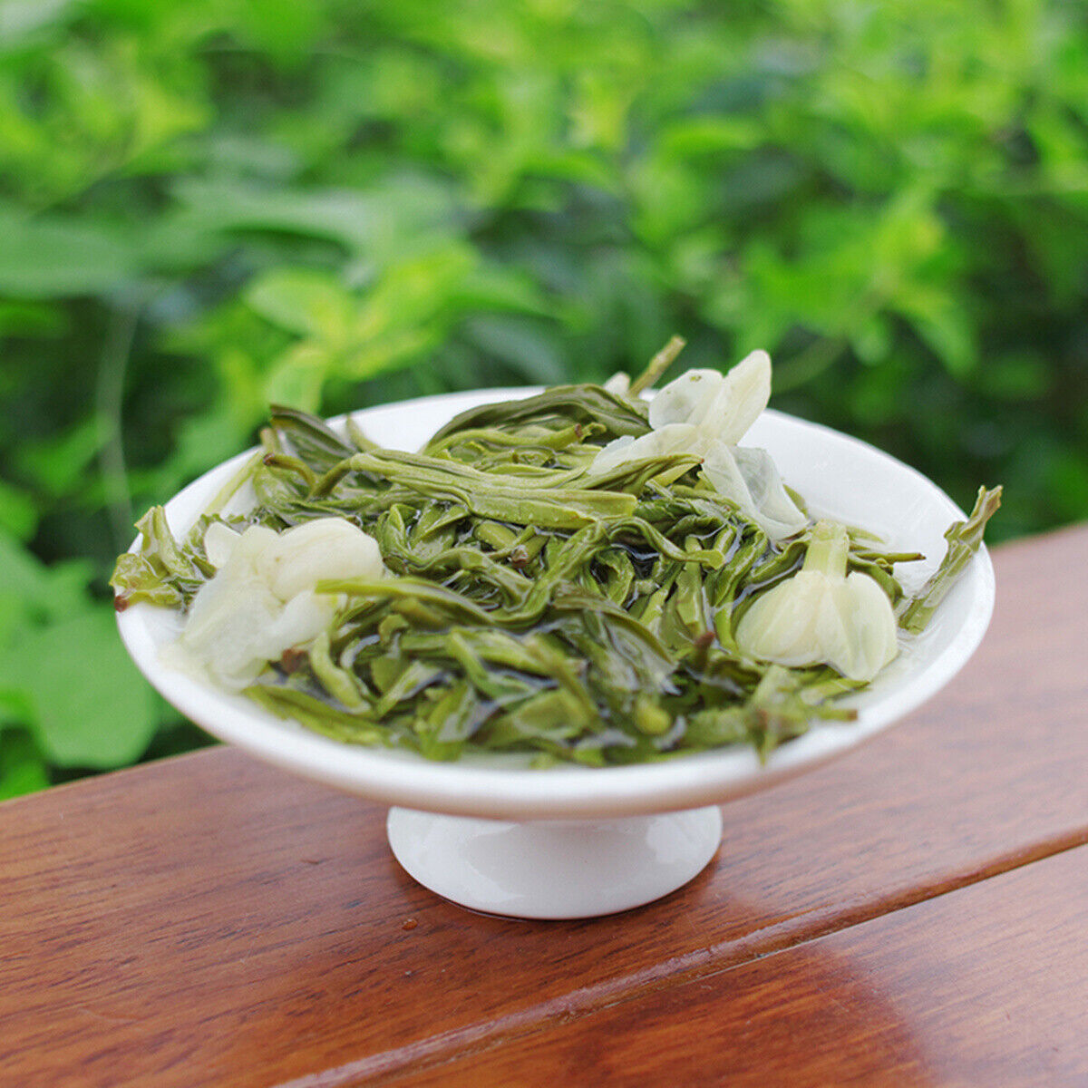 HelloYoung 50g Jasmine Flowers Green Tea Jasmine Flurries Chinese Green Tea Jasmine Flower