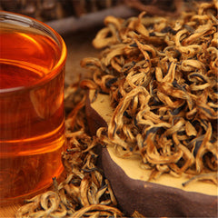 HelloYoung Dianhong Tea Red Early Spring Honey Fragrance Chinese Kung Fu Cha Fengqing 100g