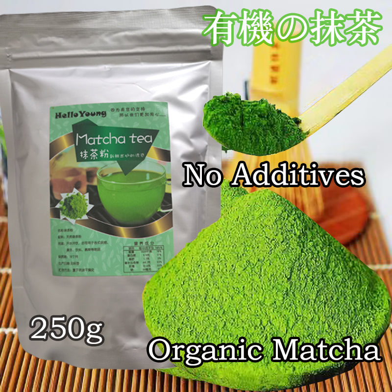 HelloYoung Organic Matcha Green Tea Powder weight loss products 100% Natural & Pure, Ceremonial Grade, No Additives or Fillers, NO GMO