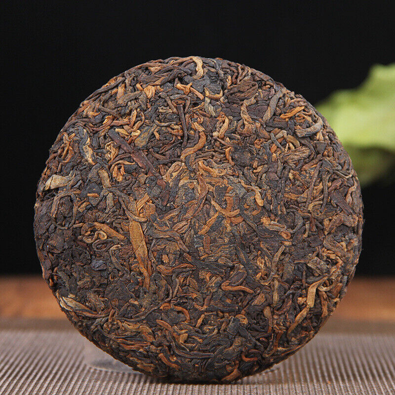 HelloYoung100g/pc, high quality ripe pu erh Tea Meng Hai old puer tea tree Old tea tree material tea