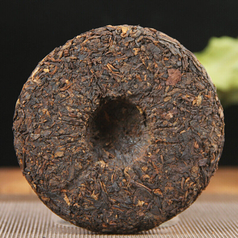 HelloYoung100g/pc, high quality ripe pu erh Tea Meng Hai old puer tea tree Old tea tree material tea