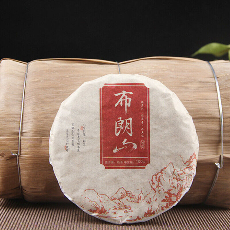 HelloYoung100g/pc, high quality ripe pu erh Tea Meng Hai old puer tea tree Old tea tree material tea