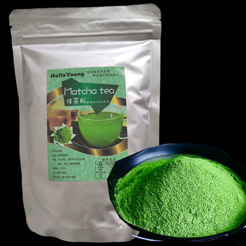 HelloYoung Organic Matcha Green Tea Powder Authentic Japanese First Ha