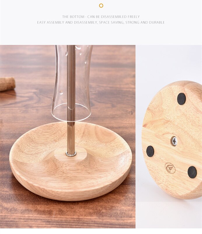 Value of the Metal Drainer Wine Decanter Draining Rack 32x17cm Inverted Frame Special Stand drying rack frame flagon cup holder