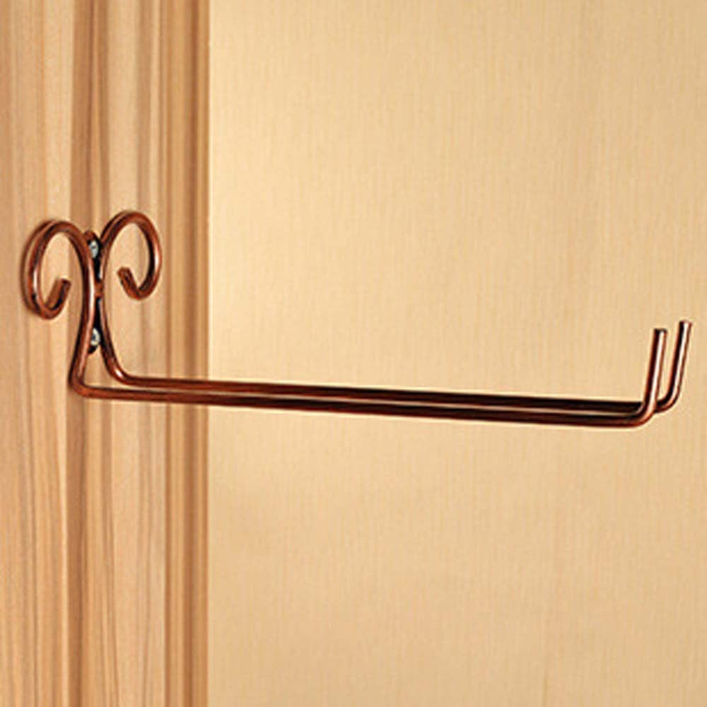 Hanging Metal Wine Cup Rack Silver/Gold Bar Single/Double Rack Wine Stemware Glass Bottle Goblet Inverted Holder
