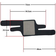 Knee Brace Support Kneepad Protector Tourmaline Self heating Belt Magnetic Protective Knee Massage Therapy Arthritis 2 PCS/lot