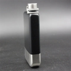 8oz Hip Flask with Funnel 304 Stainless Steel Whisky Flask for Alcohol Outdoor Pocket Metal Liquor Wine Whiskey Bottle