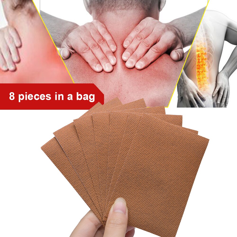 8Pcs/bag Tiger Balm Pain Relief Patch Chinese Medical Knee Shoulder Neck Waist Arthritis Health Care Plaster C1583