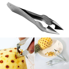 1PCS Stainless Steel Creative Pineapple Peeler Easy Pineapple Knife Cutter Corer Slicer Clip Fruit Salad Tools