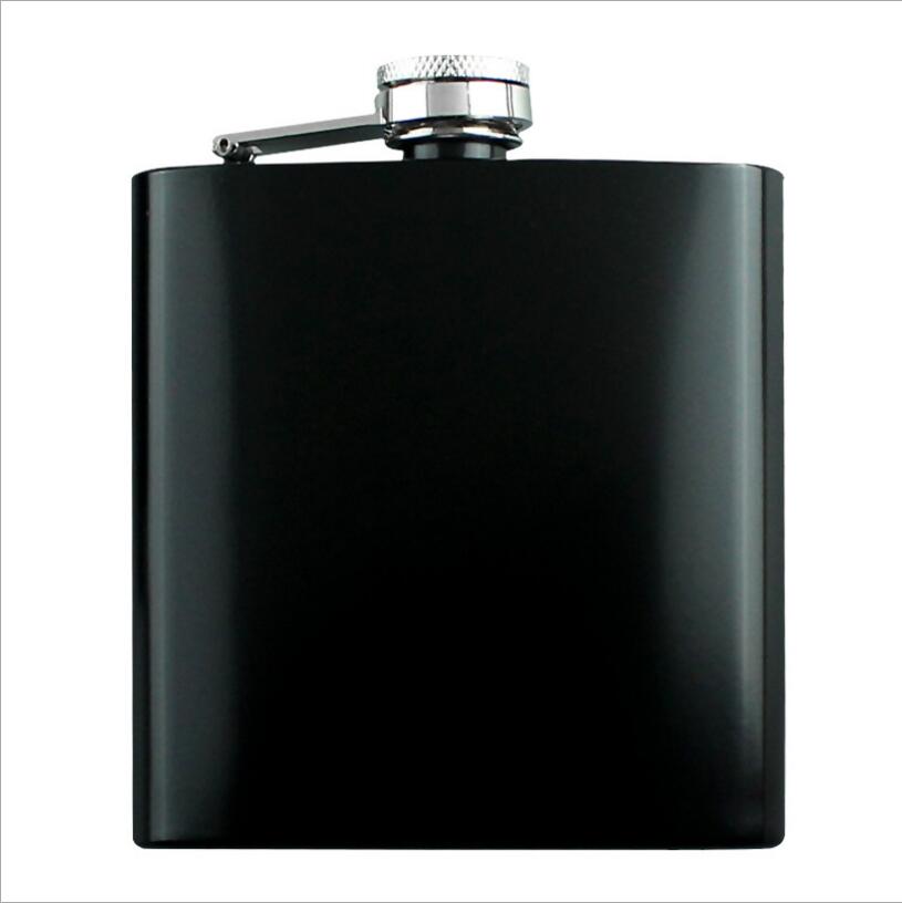 6oz 304 Stainless Steel Hip Flask Liquor Whisky Vodka Alcohol Drinkware Flasks Flagon Outdoor