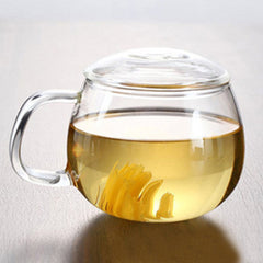 CJ259 Best Heat Resistant cup Tea Pot Flower Tea Set Puer kettle Coffee Teapot Convenient With Infuser Office Home Teacup