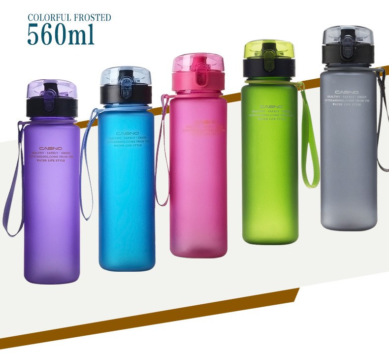 HELLOYOUNG BPA Free Leak Proof Sports Water Bottle High Quality Tour Hiking Portable My Favorite Bottles 400ml 560ml