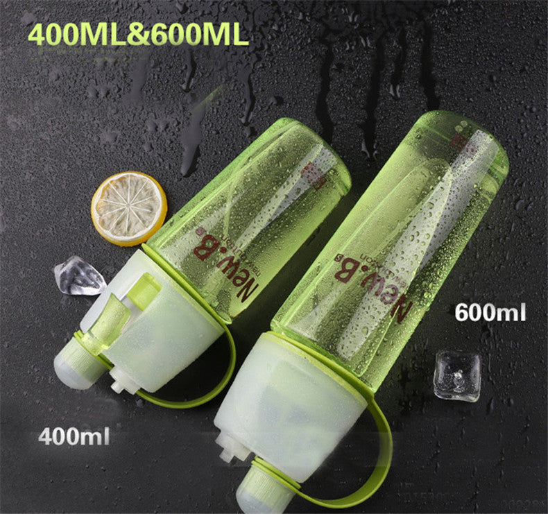 CJ129 Water bottle sport Spray bottle Cycling outdoor Moisturizing shaker Transparent Travel Plastic Water Camping Drinkware