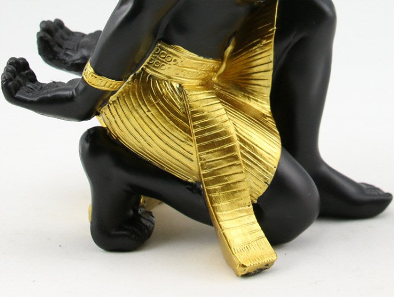 Resin Anubis God Wine Rack Best Wine Bottle Holder Animal Egyptian Dog God Wine Stand Accessories Home Bar Decor