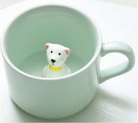 New Arrive Creative Cartoon Ceramic Mugs Cute Animal Coffee Milk Tea Cup 220ml Novelty Birthday Gifts Mugs