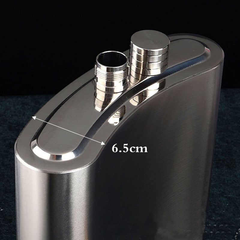 4 8 18 38 48 64 88 108 128 178 OZ Stainless Steel Hip Flask Liquor Whisky Portable Pocket Flasks Alcohol Bottle with Belt Case