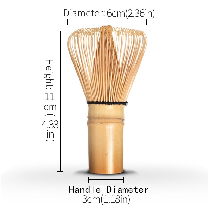 Japanese Ceremony Bamboo Matcha Practical Powder Whisk 80 100 Coffee Green Tea Brush Chasen Tool Grinder Brushes Tea Tools