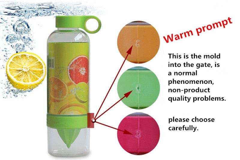 CJ001 New Design Fashion Lemon Drinkware Cheap Hot Fruit Juice Lemon Bottle Popular Lemon Drinking Water bottles Readily bottle