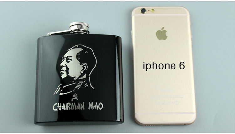 6oz 304 Stainless Steel Hip Flask Liquor Whisky Vodka Alcohol Drinkware Flasks Flagon Outdoor