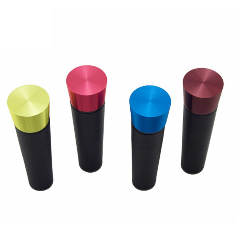 Colorful Red Wine Stopper Aluminum Alloy Corks Wine Bottle Vacuum Stopper With Little Gift Box