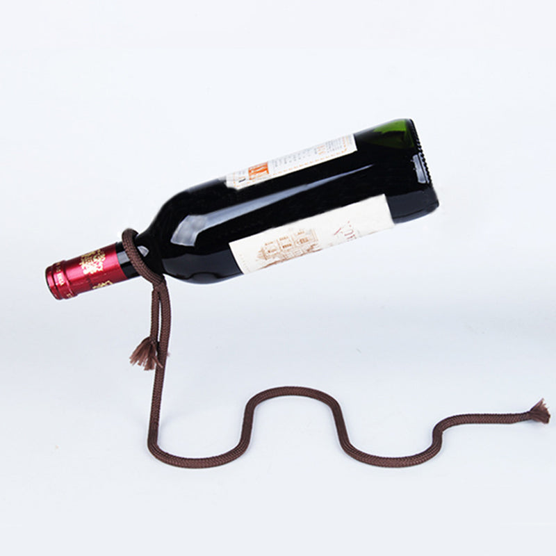 Modern Style Dangling Stents Wine Bottle Holder Hanger Red Wine Rack Support Bracket Bar Accessories Table Decoration
