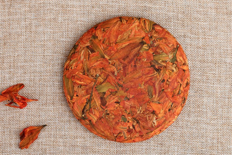 HelloYoungPremium 200g lilies Pure natural Lily scented tea cake lungs cough sedative tea