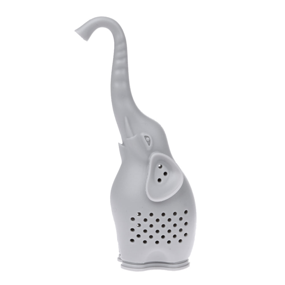 Teapot Cute Elephant Silicone Tea Infuser Filter Teapot for Tea & Coffee Drinkware Kitchen Accessories Drop shipping