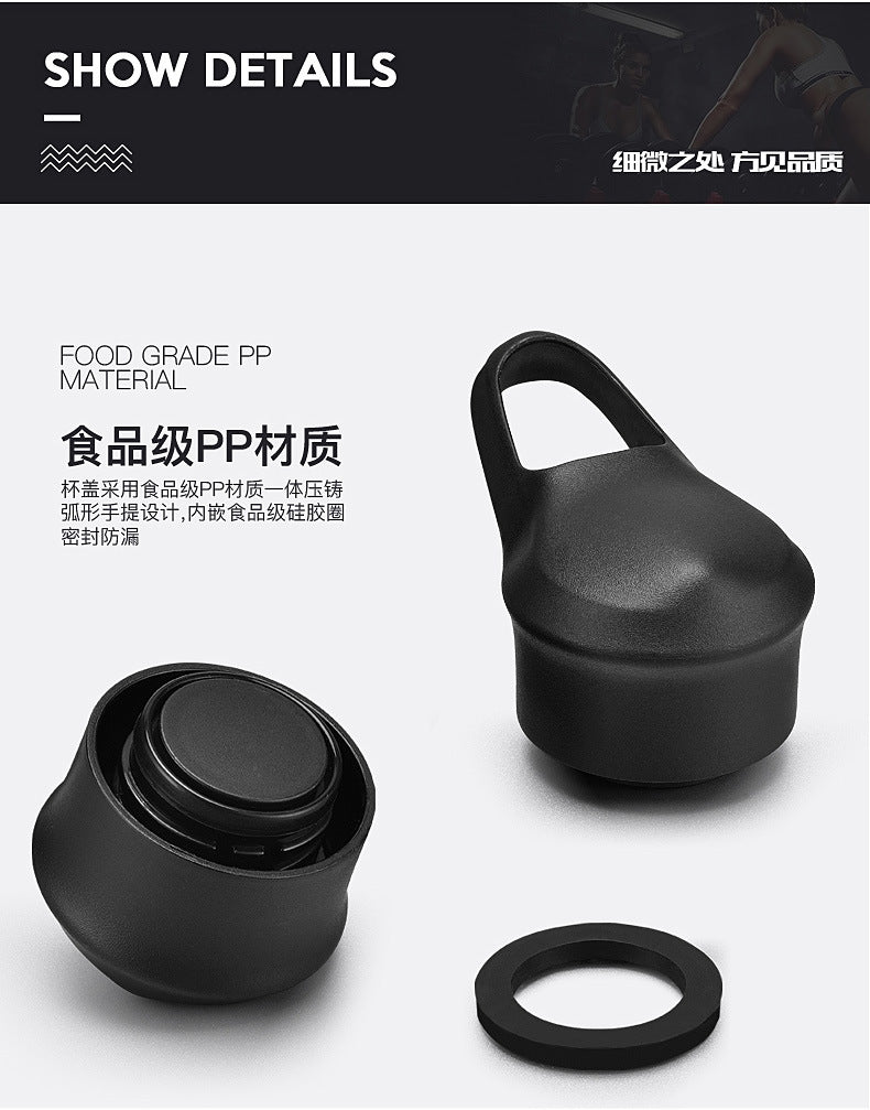 Vacuum Insulated Bike Bicycle Cycling Sports Water Bottle Stainless Steel Flask Jar Leak-proof Canteen 550mL 750mL