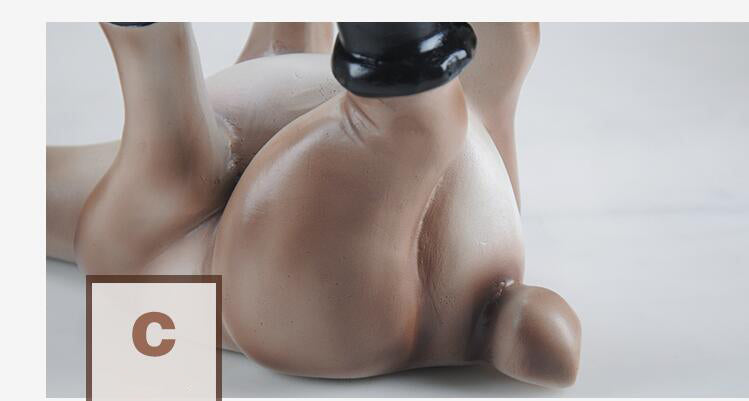 European Resin Drunk Deer Wine Rack Livingroom Office Wine Bottle shelf Home Furnishing Decoration Modern Wine Holder Crafts