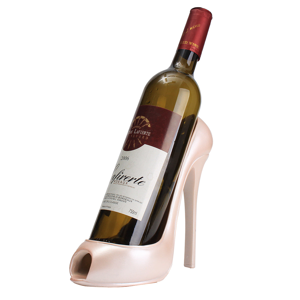 High Heel Shoe Wine Bottle Holder Hanger Red Wine Rack Support Bracket Bar Accessories Table Decoration Modern Style
