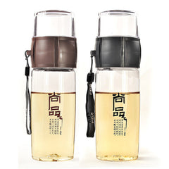 CJ014 Portable Tea bottle Filter bottle Independent tea interval Drinking water bottle Fruit Juice maker bottles Drinkware