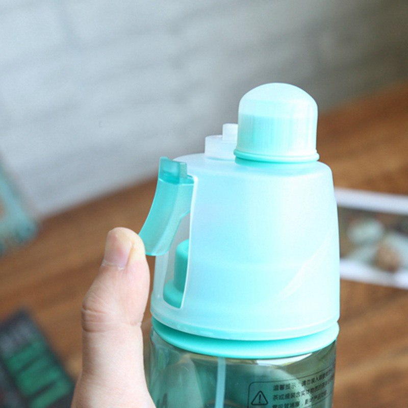 CJ129 Water bottle sport Spray bottle Cycling outdoor Moisturizing shaker Transparent Travel Plastic Water Camping Drinkware