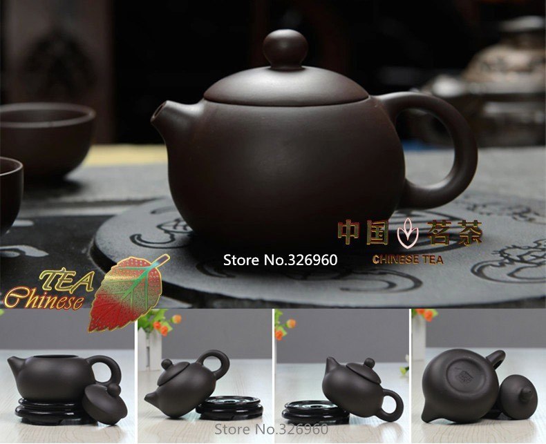 CJ239 Handmade Purple Clay Tea Set Traditional Teapot Zisha Tea Service  Chinese Kung Fu Tea Kettle Chinaware Made in China