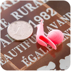 CJ058 Cute Snail Shape 10 pcs/Set Tea Bag Clip Cup Mug Tea Infusers Strainer Clips Party Decor Silicone Tea Bag Holder