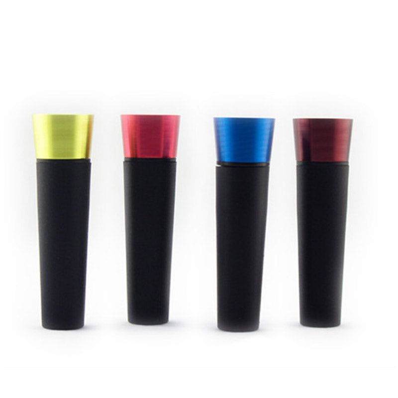 Colorful Red Wine Stopper Aluminum Alloy Corks Wine Bottle Vacuum Stopper With Little Gift Box