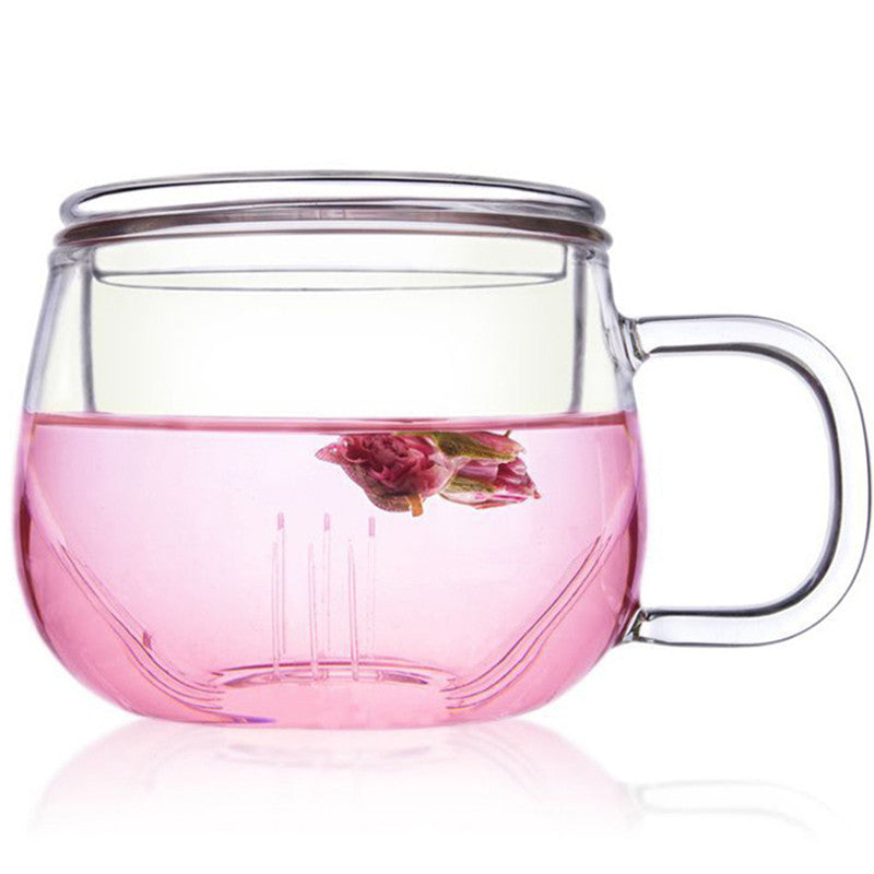 CJ259 Best Heat Resistant cup Tea Pot Flower Tea Set Puer kettle Coffee Teapot Convenient With Infuser Office Home Teacup