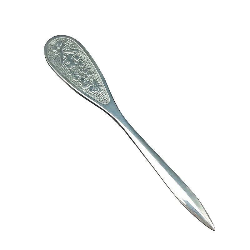 Tea Knife Stainless Steel Metal Insert Puerh Knifes Puer Tools Teas Knife For Kung Fu Teas Thickening Tea Knifes