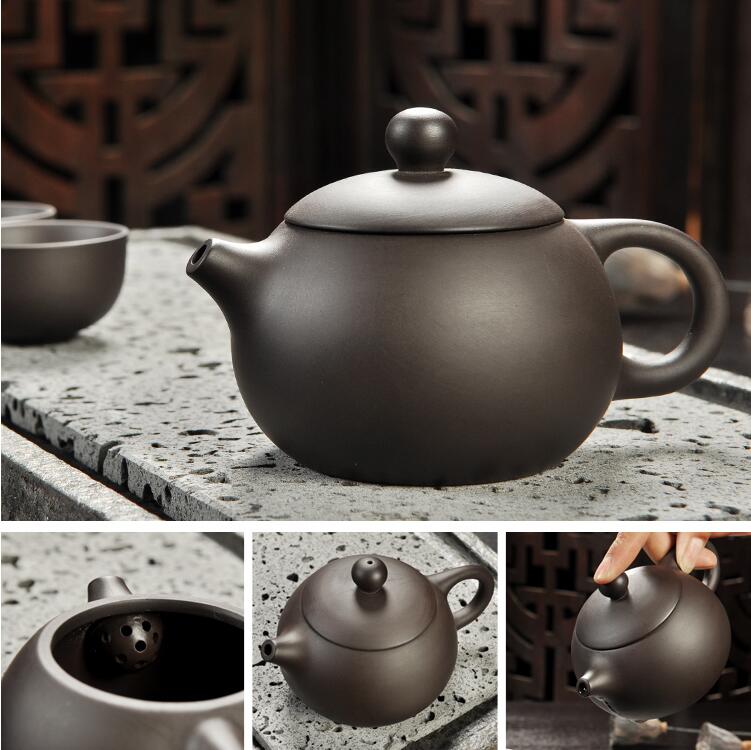 Yixing Purple sand tea set black/red ceramic kung fu Teapot, handmade Purple sand teapot teacup gaiwan Tureen tea ceremony
