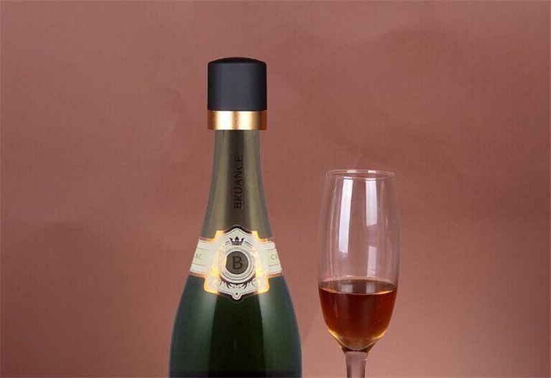 champagne stopper Aluminum alloy red wine stopper fresh-keeping bottle stopper bar tools 5 pieces