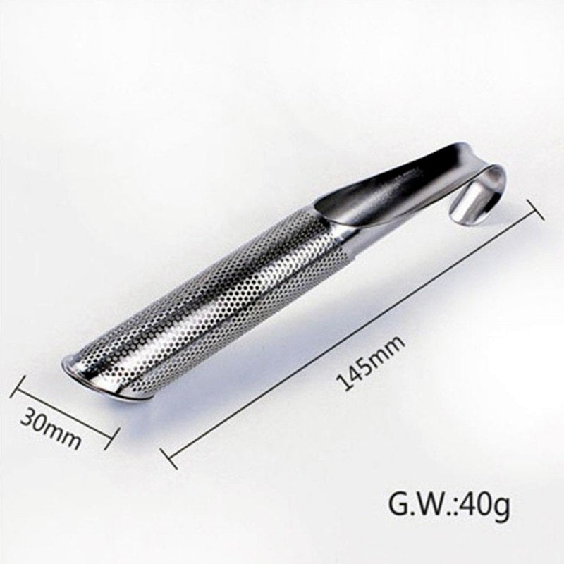 Tea Strainer Amazing Stainless Steel Tea Infuser Pipe Design Touch Feel Good Holder Tool Tea Spoon Infuser Filter