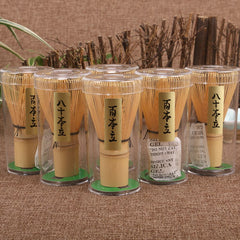 Japanese Ceremony Bamboo Matcha Practical Powder Whisk 80 100 Coffee Green Tea Brush Chasen Tool Grinder Brushes Tea Tools