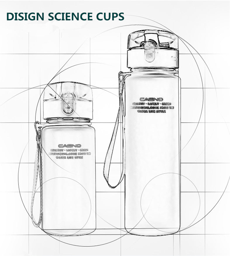 HELLOYOUNG BPA Free Leak Proof Sports Water Bottle High Quality Tour Hiking Portable My Favorite Bottles 400ml 560ml