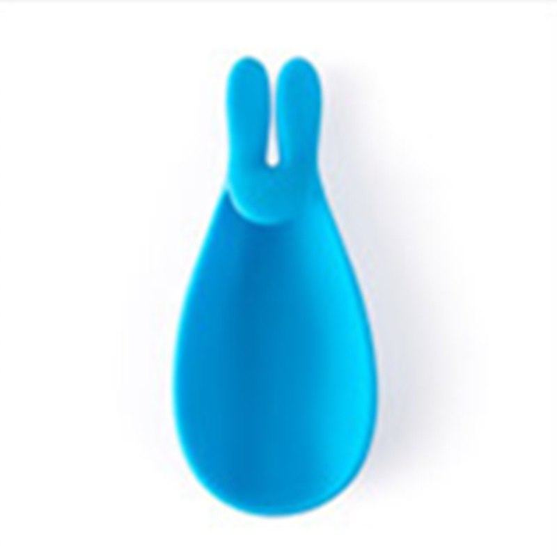 Creative Silicone Gel Rabbit Shape Tea Infuser Bag Holder Candy Colors Mug Gift-F1FB