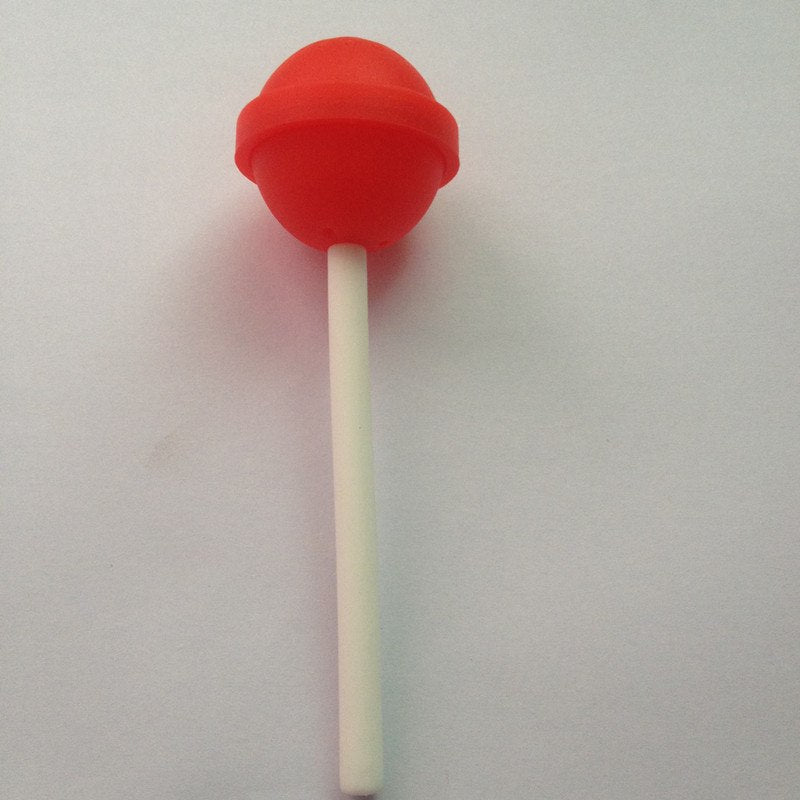 CJ155 Cute 1 pc Lollipop Shape Tea Infuser Silicone Puer Tea Strainer Loose-Leaf Spice Flower Herbal Tea Filter Funny Gift
