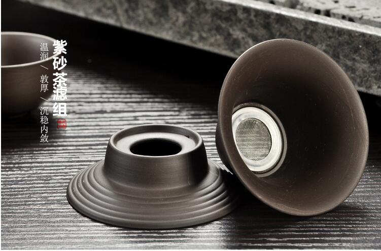Yixing Purple sand tea set black/red ceramic kung fu Teapot, handmade Purple sand teapot teacup gaiwan Tureen tea ceremony