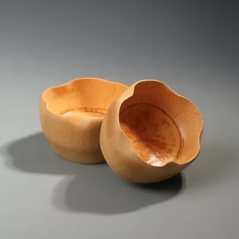 Handmade bamboo bowl for salad mixing food soup rice container kids bowls Creative Wooden utensils Japanese cookware decorative