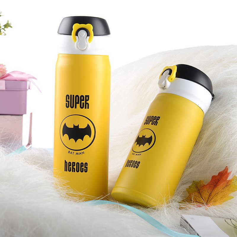 350ml 500ml Vacuum bottle Thermal Insulated Tumbler Travel Water bottle Lovely couple portable hot